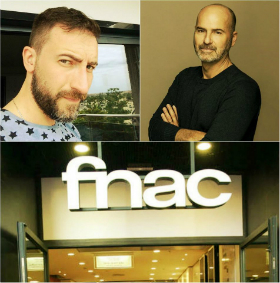 Davide Martini y Claudio Mazza en FNAC Bilbao